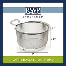 RSVP Endurance Mesh Basket Wide Rim