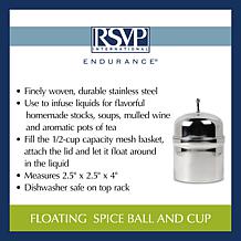 RSVP Floating Spice Ball And Cup