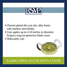 RSVP Jumbo Apple Slicer With Cover