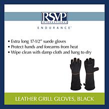 RSVP Leather Grill Gloves