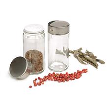 RSVP Round Clear Glass Bottle 3 oz.