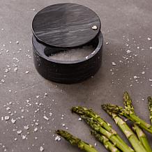 RSVP Salt Box - Black Marble