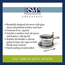 RSVP Salt Server with Spoon