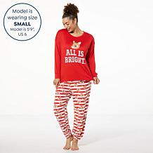 RUDOLPH 2pc Knit PJ Set