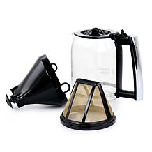 Russell Hobbs Glass 8-Cup Coffeemaker - Black and Stainless Steel