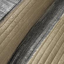 Saben Queen 8-piece Complete Bed and Sheet Set - Taupe