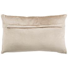 Safavieh 12" x 20" Edmee Metallic Pillow