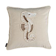 Safavieh 18" x 18" Sanden Seahorse Pillow