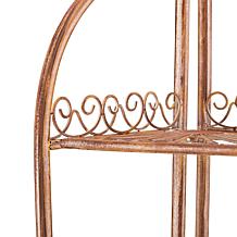 Safavieh Abarrane 4-Tier Outdoor Corner Shelf