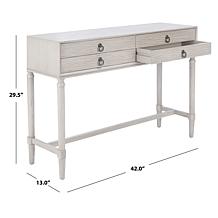 Safavieh Aliyah 4 Drawer Console Table