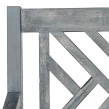 Safavieh Bradbury 3-Seat Bench - Ash Gray Finish