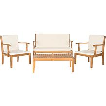 Safavieh Bradbury 4-piece Outdoor Living Set