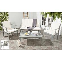 Safavieh Bradbury 4-piece Outdoor Living Set