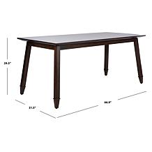 Safavieh Brayson Rectangle Dining Table Brown