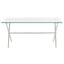 Safavieh Brogen Accent Table - Clear/Silver