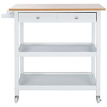 Safavieh Cohyn 2-Drawer 3-Shelf Kitchen Cart