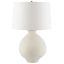 Safavieh Costa White Ceramic Table Lamp 25.5"