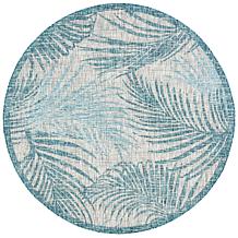Safavieh Courtyard Henry 6'-7" Round Indoor/Outdoor Rug