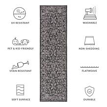 Safavieh Courtyard Owen 2'-3" X 8' Indoor/Outdoor Rug