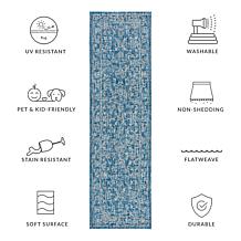 Safavieh Courtyard Owen 2'-3" X 8' Indoor/Outdoor Rug
