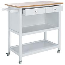 Safavieh Daley 2-Drawer 3-Shelf Kitchen Cart