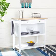 Crosley Roots Rack Industrial Kitchen Cart