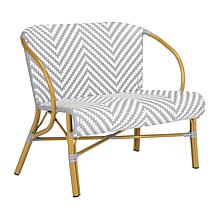 Safavieh Dandra Herringbone Rattan Settee