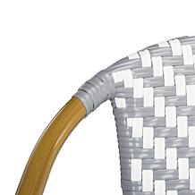 Safavieh Dandra Herringbone Rattan Settee