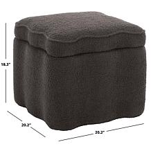 Safavieh Emmie Square Storage Ottoman
