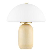 Safavieh Fabio Natural Brass Table Lamp 11.75" x 13.5"