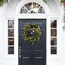 Safavieh Faux 22" Pine LED Wreath