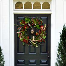 Safavieh Faux 30" Myrtle LED Wreath