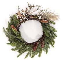 Safavieh Faux Pine & Olive Leaf Wreath