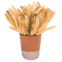 Safavieh Faux Wheat Ear Potted Arrangement