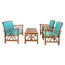 Safavieh Fontana 4-piece Outdoor Living Set
