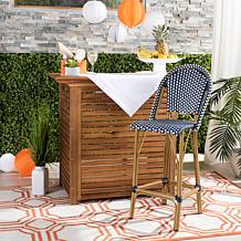 Safavieh Ford Indoor/Outdoor French Bistro Stacking Barstool