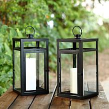 Safavieh Fraleigh 16" Outdoor Lantern 2-pack