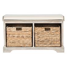 Safavieh Freddy Wicker Storage Bench
