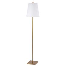Safavieh Geralt Gold Iron Floor Lamp 15" x 15" x 69"