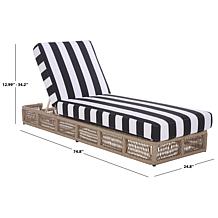 Safavieh Gillian Daybed 74.8" x 24.8" x 12.99"