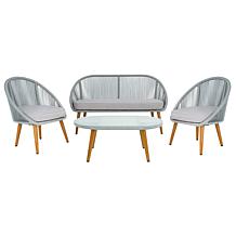 Safavieh Halcott 4-Piece Living Set