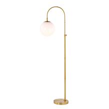 Safavieh Hamil Extendable Gold Metal Floor Lamp 55-62"