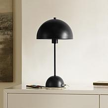 Safavieh IXORA 17.75" Black Iron Table Lamp with USB