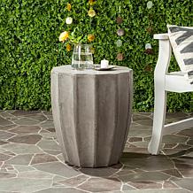 Safavieh Jaslyn Concrete Accent Table - Gray