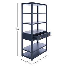Safavieh Johni 5-Shelf Single Drawer Etagere