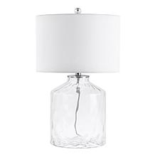 Safavieh Julen Clear Glass Table Lamp, 15 x 15 x 24.5"