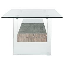 Safavieh Kayley Modern Rectangular Glass Coffee Table