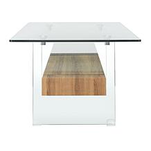 Safavieh Kayley Modern Rectangular Glass Coffee Table