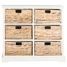 Safavieh Keenan 6 Wicker Basket Storage Chest