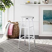 Safavieh Kenzie Silvertone-Dipped Bar Stool